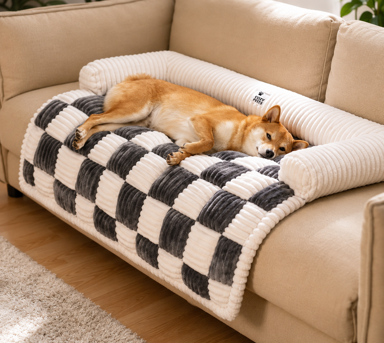 SnuggleSpot⢠Luxury Sofa Bed â The Bed Dogs Actually Stay In