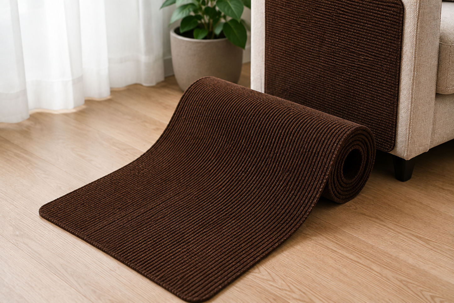 7 Sizes Self-Adhesive Carpets Cats Scratch Board Kitchen Bedroom Anti Scratch Mats Solid Carpets Sofa Furniture Protective Mats