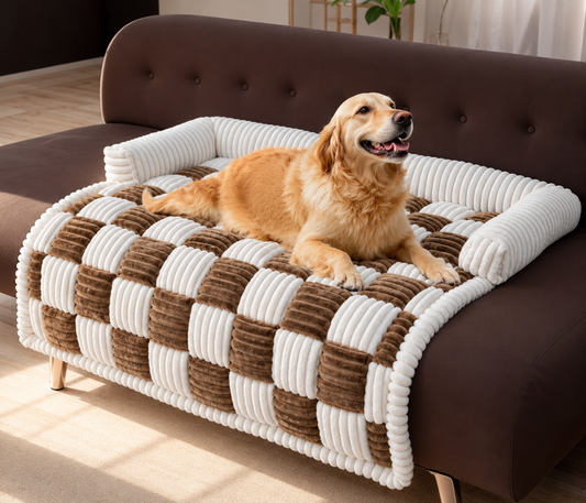 SnuggleSpot™ Luxury Sofa Bed — The Bed Dogs Actually Stay In